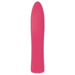 Розовая вибропуля SENSOR TOUCH BULLET - 12 см.