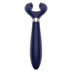 Синий вибромассажер для пар Satisfyer Endless Fun