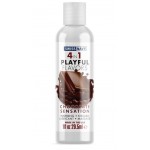 Массажный гель 4-в-1 Chocolate Sensation с ароматом шоколада - 29,5 мл.